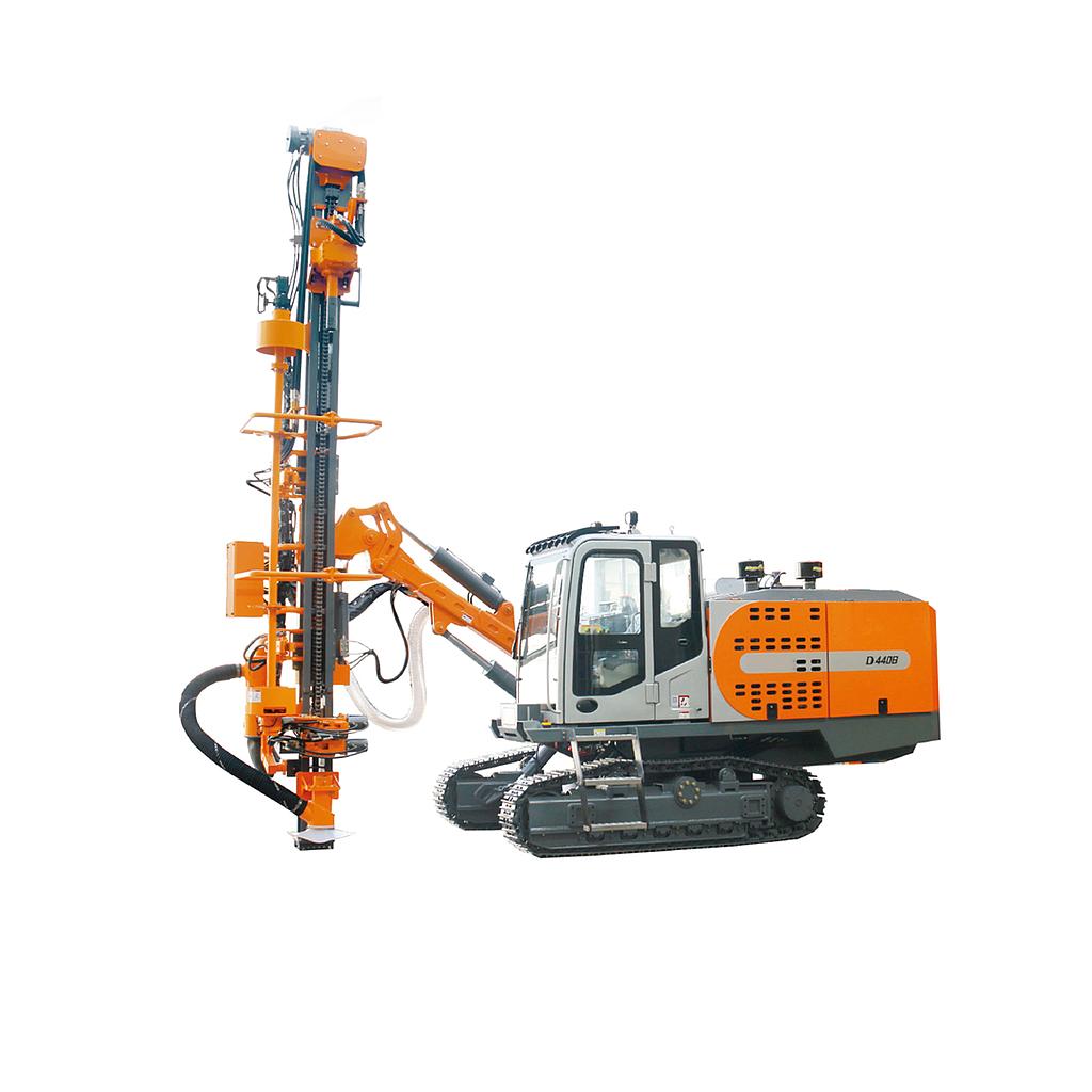 Air compressor Integrated on Board DTH Drill Rig