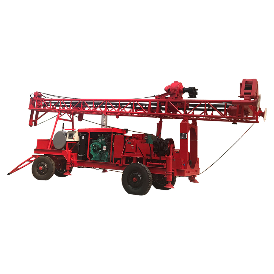 GL-Ⅱ Trailer Mounted Drilling Rig