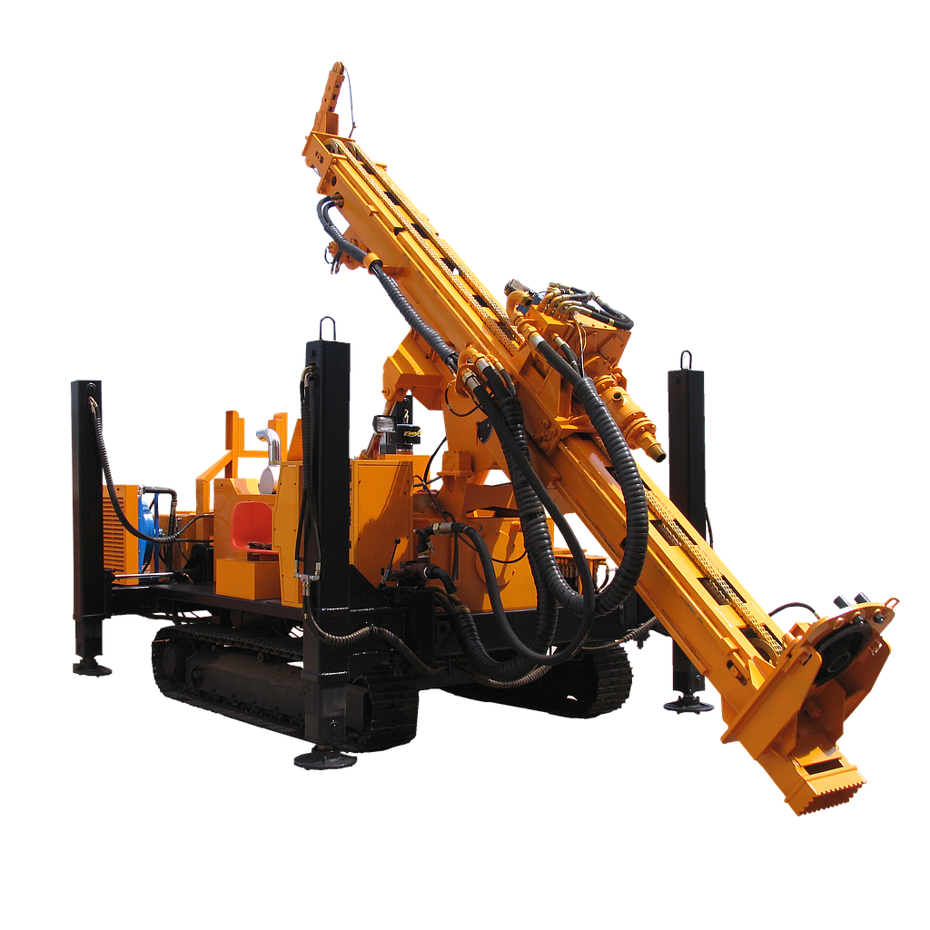 GLF500 Top Hammer Full Hydraulic RC Drill Rig