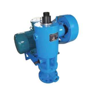 Single screw oil pump